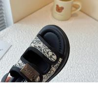 Sandalias informales para niños con correa de gancho y bucle, nueva tendencia 2025, zapatos de playa a la moda con dedos abiertos, zapatos de playa para niños medianos y grandes, suaves y antideslizantes - details 10