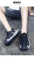 Sandalias de Cuero de Vaca Casuales de Gran Tamaño Zapatos de Playa de Verano para Hombres - details 9