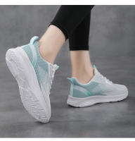 Zapatillas de deporte de malla transpirable para mujer, zapatos planos cómodos de fondo suave, zapatos deportivos casuales antideslizantes de talla grande 42 - details 28