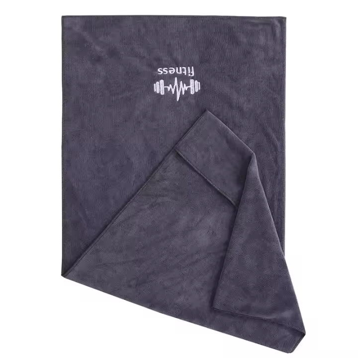 Toalla de microfibra antideslizante para gimnasio, toalla refrescante de secado rápido para Yoga, ejercicio, natación y Fitness, para correr en la playa y el cuerpo, 42x95cm - 1