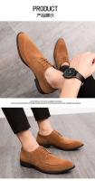 Pakaian Chaussure Homme zapatos formales de hombre de diseño italiano de alta calidad negros, cuero - details 3