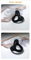 Leten silicona retrasar la eyaculación Semen Lock Ring suministros para adultos masturbación masculina juguetes sexuales para hombres - details 3
