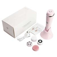 Cepillo de limpieza Facial eléctrico 4 en 1, dispositivo de limpieza Facial recargable giratorio sónico resistente al agua, limpiador de poros, herramienta de cuidado de la piel - details 16