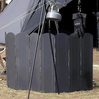 Mochila plegable para estufa de gas, camping, barbacoa, Parabrisas, con bolsa de transporte - details 7
