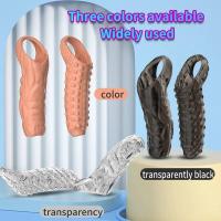 Leten Extender Condón reutilizable Retraso de la eyaculación Funda Dick Dildo masculino Juguetes sexuales para hombres Adultos 18+ Productos eróticos - details 8