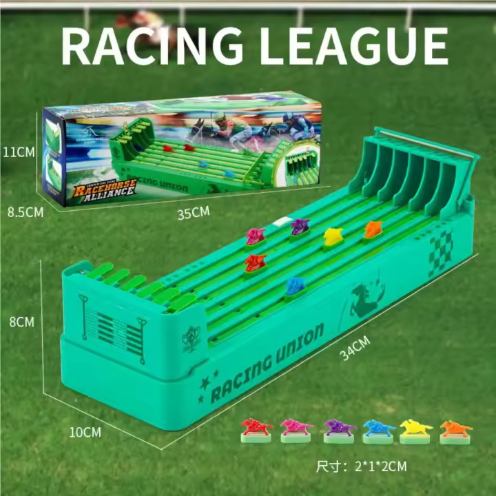 Juego de mesa de carreras: juego deportivo de mesa interactivo eléctrico, actividad divertida para fiestas para niños y adultos, regalo perfecto para reuniones - 1