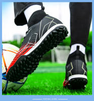 Botas de fútbol para hombre, zapatos de fútbol profesionales FG/TF, botines de tobillo alto para niños pequeños, zapatillas de fútbol para césped, zapatos de entrenamiento de fútbol sala - details 28