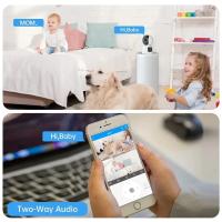 Cámara PTZ 2K de 4MP, lente Dual, IP, WIFI, cámara de vigilancia inalámbrica de seguridad para el hogar inteligente, Audio bidireccional, Monitor para bebés y mascotas, cámara de cuidado Pro - details 4
