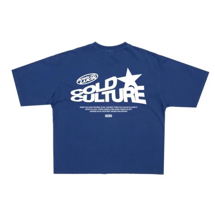 Camiseta de algodón para hombre y mujer, camiseta con estrellas Ford de cultura fría, perros
