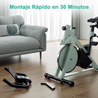 Bicicleta Estática para Interior, Bicicleta Estacionaria con Resistencia Magnética Ajustable, Bicicleta Estacionaria con Pantalla LCD y App, Capacidad de Carga de 136 kg - details 6