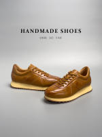 Bullet alta gama simple y versátil primera capa de cuero de vaca estilo retro cuero genuino zapatos de los hombres. - details 32