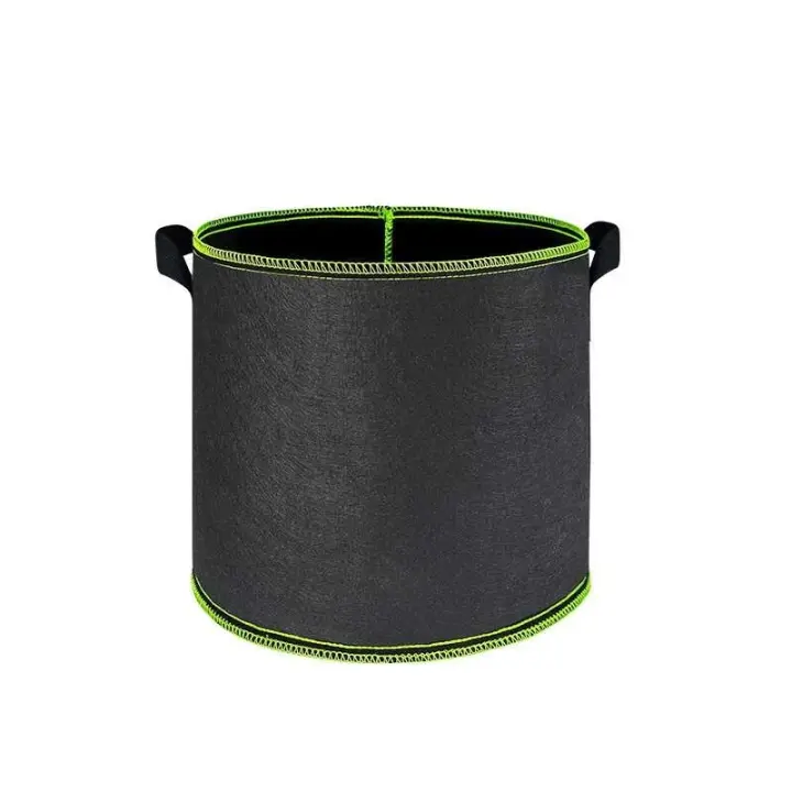Bolsa de cultivo de vegetales de mango de planta no tejida de 1 a 15 galones, tela ETA, suministros de jardín - 1