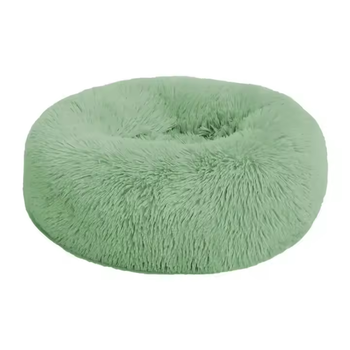 Cama de refrigeración para mascotas, cojín redondo para perros y gatos, sofá lavable ultrasuave, cómoda, Donut Cuddler - 1