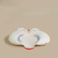 Almohada estereotipada para bebé, almohadilla de látex antidesvibración para dormir, almohada de corrección de forma de cabeza, recién nacido - details 1