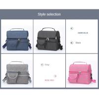 Bolsa de almuerzo reutilizable con aislamiento térmico para hombres y mujeres, multifuncional, 8L, refrigerador y caja de almuerzo para mantener el calor, a prueba de fugas, impermeable - details 1
