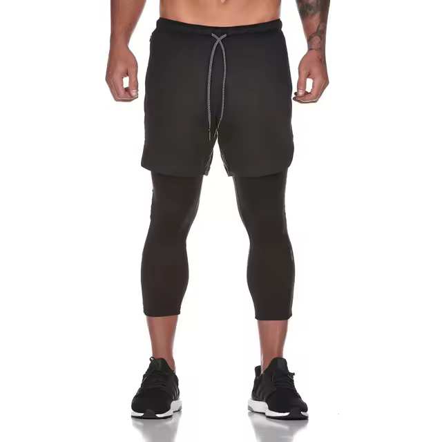 Pantalones cortos deportivos para hombre Pantalones cortos deportivos Muscle Fitness Brothers - 1