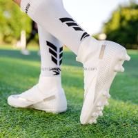 Zapatos de fútbol profesionales Unisex, diseño de marca, tacos transpirables impermeables, malla de plástico, gran oferta para invierno y primavera, 2024 - details 4