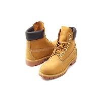 Botas amarillas grandes de piel de vaca para hombres y mujeres, modelos de pareja, botas Martin, zapatos altos impermeables para exteriores - details 8