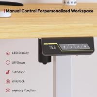Escritorio de Oficina Elevable Motoriado 110 x 60 cm Diseño Ergonómico y Moderno con Soporte y Ventilador Fácil Instalación - details 66