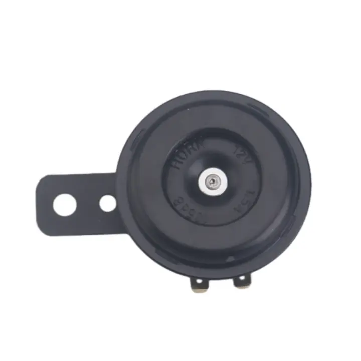 Kit de Bocina Eléctrica para Motocicleta Universal Altavoces de Bocina Redondos Impermeables 12V 1.5A 105db Accesorios de Motocicleta - 1