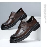 Zapatos de cuero de alta gama de cuero puro nuevo vestido de negocios de cuero transpirable casual - details 18
