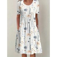 Vestido elegante de talla grande para mujer, vestido informal holgado, vestido para mujer, nuevo temperamento - details 1