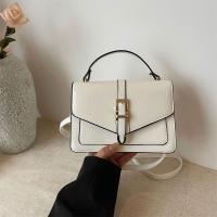 Bandolera mensajero de cuero de PU elegante, bolso bandolera de Color sólido, bolso de mano para mujer - details 13