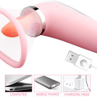 Chupar el clítoris Vibrador Pezón Juguete sexual para mujeres Pezones Masajeador de clítoris Lamiendo el clítoris Estimulador Juguetes para pezones 10 Lamiendo la lengua 2 Modo de succión Juguetes para adultos para mujeres Juego de parejas - details 6