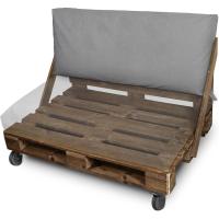 Cojines para palets impermeables para exterior 120x80 + 120x45 crudos - details 10
