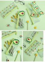 Estuche de lápices de frutas Kawaii Lindo Avocado Regalo para niños Caja de lápices transparente para escuela Suministros de papelería - details 5