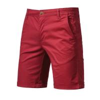 AIOPESON Shorts Para Hombre Algodón 100% Cuello Elasticidad Estilo Casual Verano 10 Colores Pantalones De Playa - details 11