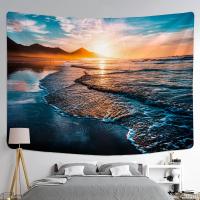 Tapiz de playa Tropical nórdico, Mandala colgante de pared Hippie, decoración de dormitorio, tapiz psicodélico, tapiz bohemio, 6 tamaños - details 27