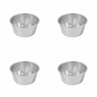 Moldes para pudín de acero al carbono de 4 piezas, taza grande para Muffin, molde antiadherente para Cupcake, galleta, pastel, Mousse, gelatina, huevo, tarta, molde para hornear, utensilios para hornear - details 0