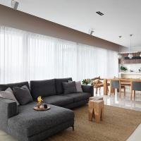 Cortinas de tul elegantes y suaves para sala de estar, 2 uds., velo de gasa transparente sólido para decoración moderna, cuidado de las cortinas: no - details 5