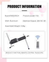 Máquina Sexual FREDORCH con Control Remoto Silenciosa Ultra Ajustable Cerradura de Vac 30db 120W Máquina de Amor con Gran D Gratis Juguetes Sensuales Vibradores Normales - details 11