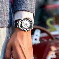 Reloj de Lujo Leten Reloj de Cuarzo con Luz y Resistente al Agua para Hombres - details 6