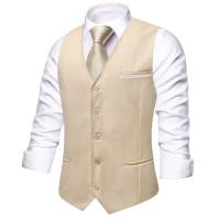 Chaleco para hombre, elegante chaleco de seda verde, corbata, pañuelo, gemelos, conjuntos para hombre, boda, fiesta de negocios, regalo de diseñador. - details 17
