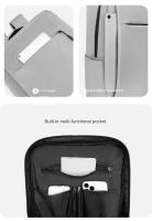 Mochila para Laptop de Doble Capa de Almohadilla de Aire Impermeable, Resistente al Desgaste, Estilo Sencillo y Elegante para Hombres y Mujeres Viaje de Negocios Casual para Primavera/Verano - details 2
