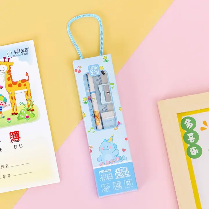Juego de 5 Piezas de Puntas de Borrar Papelería Escolar y de Oficina Regalo Creativo para Estudiantes - 1
