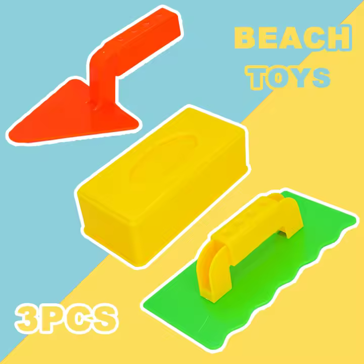3 uds juguete de nieve arena de playa divertido fabricante de ladrillos molde de Castillo de arena para invierno y verano construir nieve al aire libre juguete para regalo de cumpleaños para niños - 1