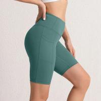 Leggings de Cintura Alta para Mujer Shorts con 3 Bolsillos Leggings Adelgazantes de Color Sólido - details 3