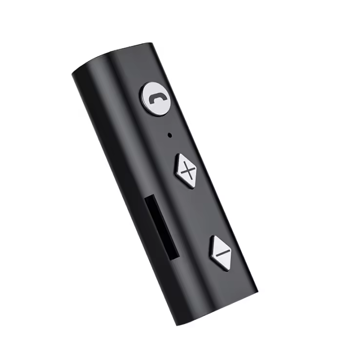Receptor Bluetooth 3,5 MM AUX envolvente estéreo Audio música adaptador inalámbrico compatible con reproducción de tarjeta TF para coche Kit TV PC altavoz con cable - 1