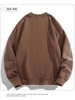 Sudaderas con Capucha Básicas para Hombres Cómodas y Sueltas Estilo Harajuku Topes de Manga Larga - details 12