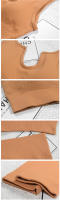 Conjunto Deportivo Sin Costuras de Cintura Alta Camisetas de Entrenamiento, Pantalones Deportivos, Bra, Gimnasio Tres para Mujeres Ideal para Correr, Abridar, Ciclismo, Yoga - details 7