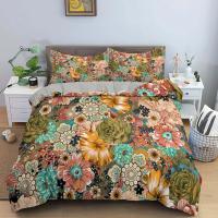 Seta de Jabón Vintage con Diseño Floral de Peonía y Girasol Ideal para Decoración de Dormitorio Material de Poliéster Estilo Boho - details 3