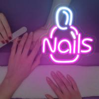 Letrero de neón para uñas, manicura, tienda de belleza, salón de casa, decoración de pared, letreros luminosos Led, regalo de Navidad, luces de letrero de neón USB, tatuaje led - details 3
