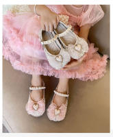 Nuevas flores casuales para niños de niña, zapatos individuales de suela blanda para bebé perla - details 2