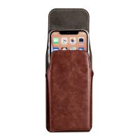 Funda con Clip para cinturón, soporte para teléfono móvil de cuero PU, bolsa multiusos para teléfono móvil, bolsa protectora Retro portátil para cintura, bolsa para cinturón - details 2
