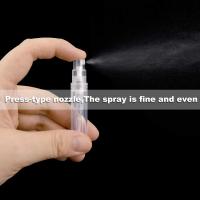 Atomizador de Perfume desechable, botella de plástico transparente, pulverizador de fragancia portátil, 50 piezas, 3Ml - details 2