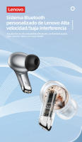 Lenovo-auriculares inalámbricos con Bluetooth, dispositivo de audio estéreo 9D, resistente al agua, con caja de carga, para iPhone - details 5